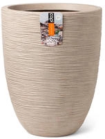 Vase Waste Rib Elegant Niedrig 46x58 Cm Terrazzo Beige Capi