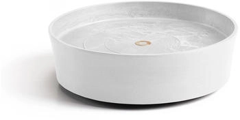 Ecopots Untersetzer Amsterdam Rollen 28,7x8,3cm Wei&szlig;
