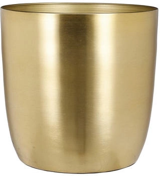 MICA Decorations Blumentopf Eisen Ø 24,5 x 23,7 cm gold