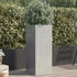 vidaXL Pflanzkübel 32 x 29 x 75 cm Edelstahl silber (841575)