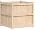 vidaXL Pflanzkübel 70 x 70 x 70 cm Massivholz Kiefer (837434)