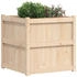 vidaXL Pflanzkübel 70 x 70 x 70 cm Massivholz Kiefer (837434)