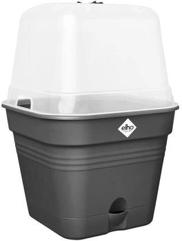 Elho Green Basics square growing pot 35 cm black