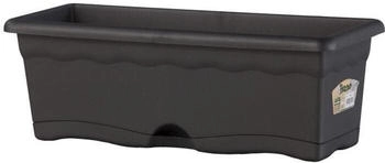 Plastiken Rectangular planter Terra 50 x 20 cm Anthracite