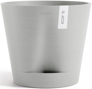 Ecopots Blumentopf Venice Kunststoff &Oslash; 37,7 cm 40,2 x 40,2 x 35,7 cm grau