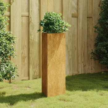 vidaXL Pflanzkübel 30 x 26 x 75 cm Cortenstahl (824545)