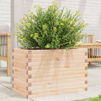 vidaXL Pflanzkübel 70 x 40 x 45,5 cm Massivholz Kiefer (847263)