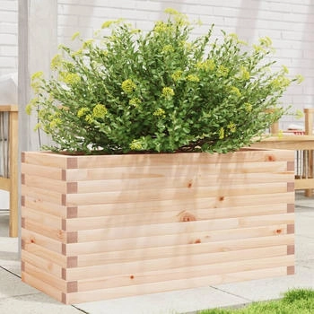 vidaXL Pflanzkübel 90 x 40 x 45,5 cm Massivholz Kiefer (847268)