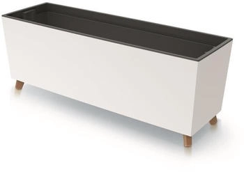 Prosperplast Balcony hanging planter 58 cm white