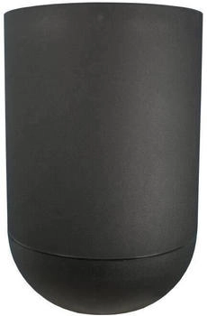 RiViERA Round Flower Box Granite Tulip 50 cm Black