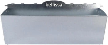 Bellissa Haas Blumenkasten Origami M Metall 54 x 17,5 x 23 cm silber