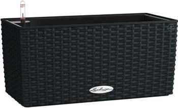 Lechuza Blumenkasten Balconera Cottage Kunststoff 40 x 19 x 19 cm schwarz