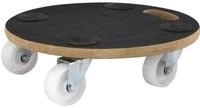Transportroller, &Oslash; 38 Cm, Braun Tragkraft: 200 Kg