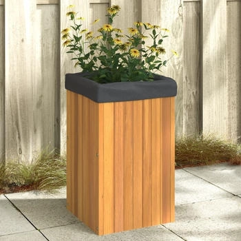 vidaXL Pflanzk&uuml;bel 35 x 35 x 60 cm Massivholz Akazie (366503)
