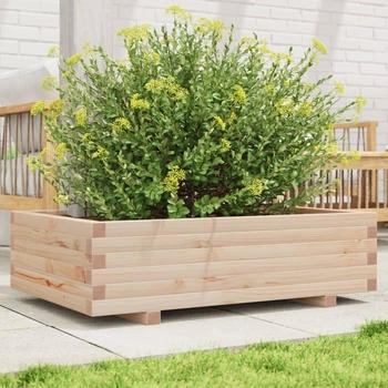 vidaXL Pflanzk&uuml;bel 90 x 60 x 26,5 cm Massivholz Kiefer (847343)