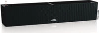 Lechuza BALCONERA Cottage 100 Blumenkasten, graphit, 99 x 19 x 19cm, aus...