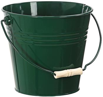 Dehner Zink-Eimer ca. Ø24/H22 cm Dunkelgrün