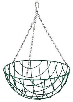 Dehner Metall-Hängeampel Basket mit Kokoseinlage rund grün/silber ca. Ø35 cm Dunkelgrün Silber Dehner Metall-Hängeampel Basket mit Kokoseinlage rund grün/silber ca. Ø35 cm Dunkelgrün Silber