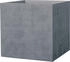 Deroma Kunststoff-Topf Millenium quadratisch 49 cm grau