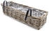 Spetebo 2er Set Balkonkasten Natur 60 x 20 cm
