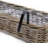 Spetebo 2er Set Balkonkasten Natur 60 x 20 cm