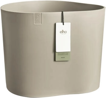 Elho Pflanztopf eden aquacare low 40cm - sanftes Taupe