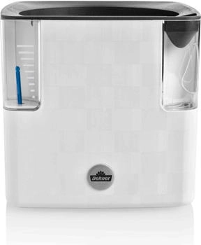Dehner Kunststoff-Topf Mona eckig ca. B14/H14/T14 cm Weiß