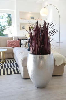 Vivanno Exklusiver Fiberglas "Caliso", Silber Hochglanz