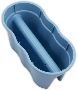 KHW Flowerclip XL Gel&auml;nderkasten 2er Set meerblau (35214)