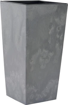 Siena Garden NIZZA STONE Pflanzgefäß Polypropylen Beton-Optik Grau (LA533-70)