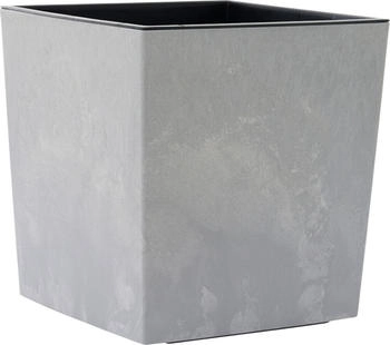 Siena Garden Nizza Stone Pflanzgefäß Beton-Optik grau 40x40x41 cm (LA544-70/V09646)