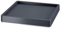 Prosperplast - Mobiler Untertassenwagen mit R&auml;dern, quadratisch, 44,6 x 44,6 x 6,3