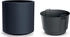 Prosperplast Doniczka HEOS antracytowy (DBHER400-S433)