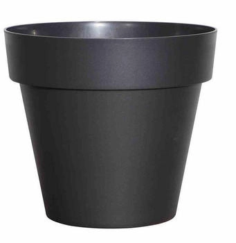 Euro3Plast Mitu rund Ø 30x27 cm aus Kunststoff in anthrazit (30 cm)