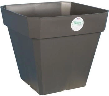 RiViERA Soleilla square flower pot 49 x 49 x 45 cm Grey