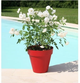 RiViERA Soleilla round plant pot 60 x 53.6 cm red