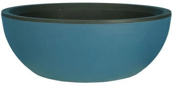 RiViERA Round Flower Box Granite Bowl 40 cm Blue