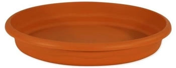 Plastiken Round Saucer 34 cm Terracotta