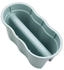 KHW Flowerclip XL Geländerblumentopf, 2er Set, mintgrün (35215)
