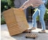 Lechuza Rolluntersetzer Natural Wood quadratisch - 28 cm (16780)