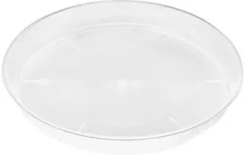 Garronda Blumentopf Untersetzer GD-0026 5 Stück Transparent ⌀ 19cm H=2,6cm ⌀ 19cm H=2,6cm 5 Stück Transparent