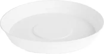 Garronda Untersetzer Blumentopf aus Kunststoff 1 Stück oder 3er Pack Plastik Pflanztopf Pflanzen Untersetzer rund für Pflanztöpfe GD-0023 (Weiß ⌀ 34cm H 5cm)