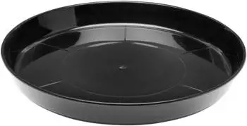 Garronda Blumentopf Untersetzer GD-0026 Schwarz ⌀ 13cm H=2cm 1 Stück