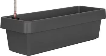 Geli Blumenkasten VIVA incl. Bewässerung u. Wasserstandsanzeiger 100 cm anthrazit