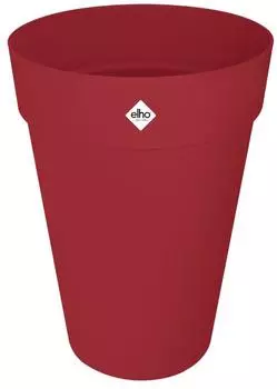 Elho loft urban rund hoch 42 theaterrot