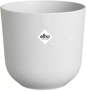 Elho jazz rund 35 cm seidenwei&szlig;