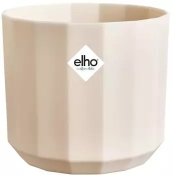 Elho Topf facet rund 17cm mandelrosa