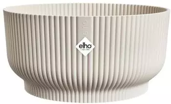 Elho vibes fold bowl 25cm leinenweiß