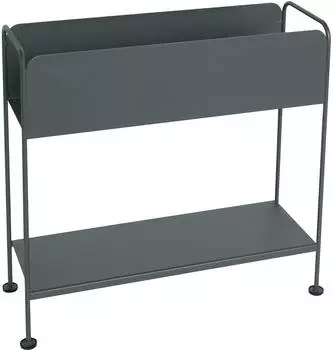 Fermob PICOLINO rechteckig Metall 66x63x23cm gewittergrau