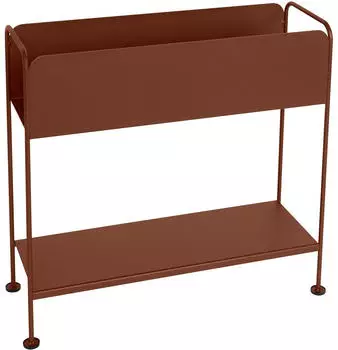 Fermob PICOLINO rechteckig Metall 66x63x23cm ockerrot